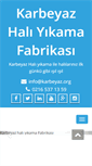 Mobile Screenshot of karbeyaz.org