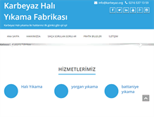 Tablet Screenshot of karbeyaz.org